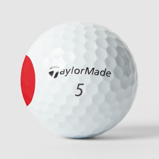 Aangepaste Red Taylor gemaakt TP5 golfballen (Logo)