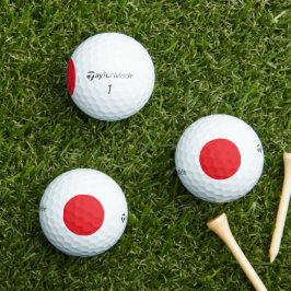 Aangepaste Red Taylor gemaakt TP5 golfballen