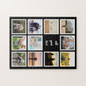 Aangepaste reeks 11 Foto Aangepast collage Legpuzzel (Horizontaal)