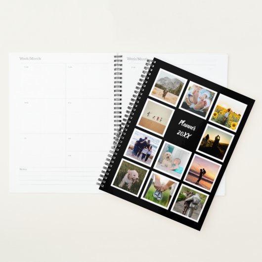 Aangepaste reeks 11 Foto Aangepast collage Planner (Display)