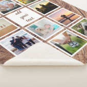 Aangepaste reeks 11 Foto Aangepast collage Sherpa Deken (3/4)