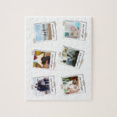 Aangepaste reeks 6 Foto Aangepast collage Legpuzzel (Verticaal)