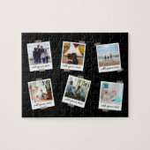 Aangepaste reeks 6 Foto Aangepast collage Legpuzzel (Horizontaal)