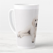 Aangepaste reeks foto of foto latte mok (Linkerhoek)