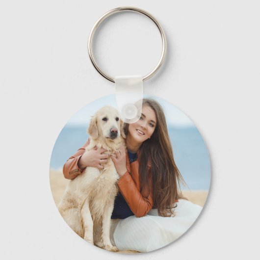 Aangepaste reeks | Foto Sleutelhanger Pet Gift (Voorkant)