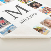 Aangepaste reeks foto's Collage Persoonlijk Wit Sherpa Deken (3/4)