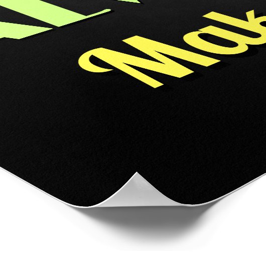 Aangepaste regels voor persoonlijk gebruik poster (Hoek)