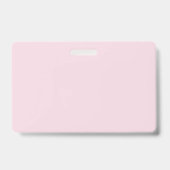 Aangepaste Regenboog Koepel Badge Roze (Achterkant)