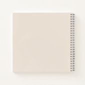 Aangepaste Regenboog Muzieknotities Docent Elegant Notitieboek (Achterkant)