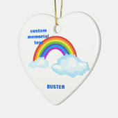 Aangepaste Regenboogbrug Poot Ornament (Links)