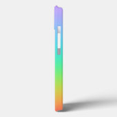 Aangepaste regenbooggradiënt Case-Mate iPhone case (Achterkant / Links)