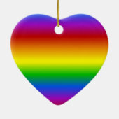 aangepaste regenboogkleuren keramisch ornament (Achterkant)