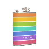 Aangepaste regenboogkleurenkolf heupfles (Rechts)