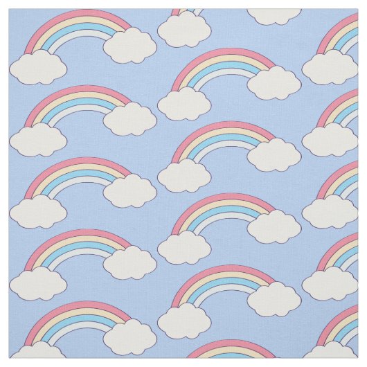 aangepaste regenboogkleurstof bevestigen stof (Swatch)