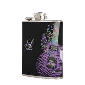 Aangepaste regenboognota's Elektrische gitaarkolf Heupfles (Links)