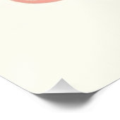 Aangepaste regenboogquote poster voor het klasloka (Hoek)