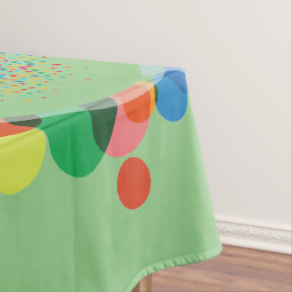 Aangepaste regenboogstippen  tafelkleed