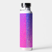 Aangepaste regenboogUnicorn Paars Glitter Kinder Waterfles (Rechts)