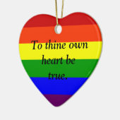 Aangepaste regenboogversiering, aangepaste homepee keramisch ornament (Links)