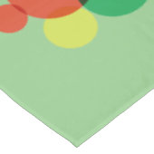 Aangepaste regenboogvlekken  tafelkleed (Gekanteld)