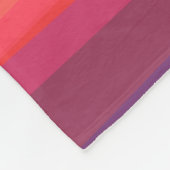 Aangepaste regenboogWaterverf Treble Clef Fleece Deken (Hoek)