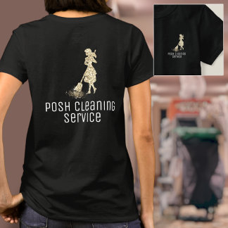 Aangepaste reinigingsservice - Bewaring Gold Glitt T-shirt