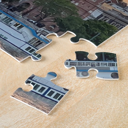 Aangepaste Reis Puzzel van Boedapest (Zijkant)