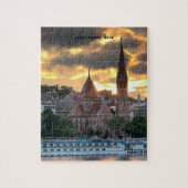 Aangepaste Reis Puzzel van Boedapest (Verticaal)