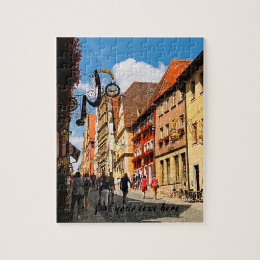 Aangepaste reis Puzzel van Duitsland (Verticaal)