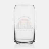 Aangepaste reis souvenir van Chicago zonsondergang Blikvorm Glas (Achterkant)