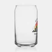 Aangepaste reis souvenir van Chicago zonsondergang Blikvorm Glas (Rechts)
