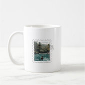Aangepaste Reis Stempel Foto Herinnering Mok (Links)