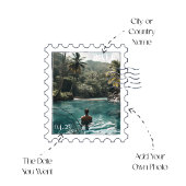 Aangepaste Reis Stempel Foto Herinnering Mok