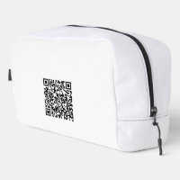 Aangepaste Reis Toilettas met QR-code