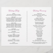 Aangepaste Reis Watercolor Wereldkaart Trouwprogra (Achterkant)