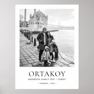 Aangepaste Reisfoto & Details Museumstijl Poster