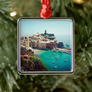 Aangepaste reisfoto Keepsake Metalen Ornament