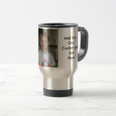 Aangepaste reismuis met Afbeelding en tekst Reisbeker (Voorkant rechts)