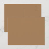 Aangepaste reissouvenirs briefkaart (Voorkant / Achterkant)