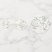 Aangepaste Reizen Baby shower  Kaart Confetti (Voorkanten)