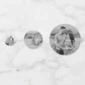 Aangepaste Reizen Baby shower  Kaart Confetti (Achterkanten)