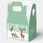 Aangepaste rendertekst Feestdagen gunstiger vak Bedankdoosjes (Geopend)