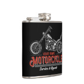 Aangepaste reparatieschop voor motorfietsservice m heupfles (Rechts)