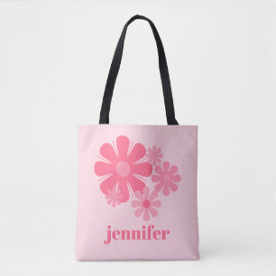 Aangepaste reprothese esthetisch roze tote bag