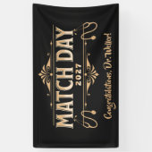 Aangepaste Residency Match Day 2027 Toekomstige Do Spandoek (Verticaal)