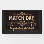 Aangepaste Residency Match Day 2027 Toekomstige Do Spandoek (Horizontaal)