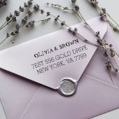 Aangepaste retouradres stempel | Persoonlijk ontwe