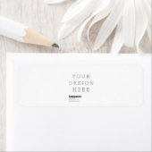 Aangepaste retouradreslabels etiket (Insitu)