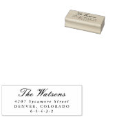 Aangepaste retouradresstempels rubberstempel (Gestempeld)