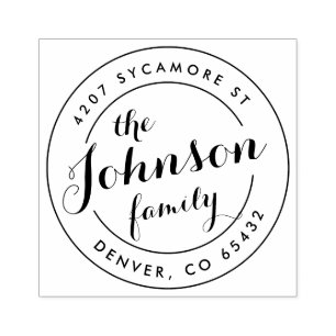 Aangepaste retournering Stempel